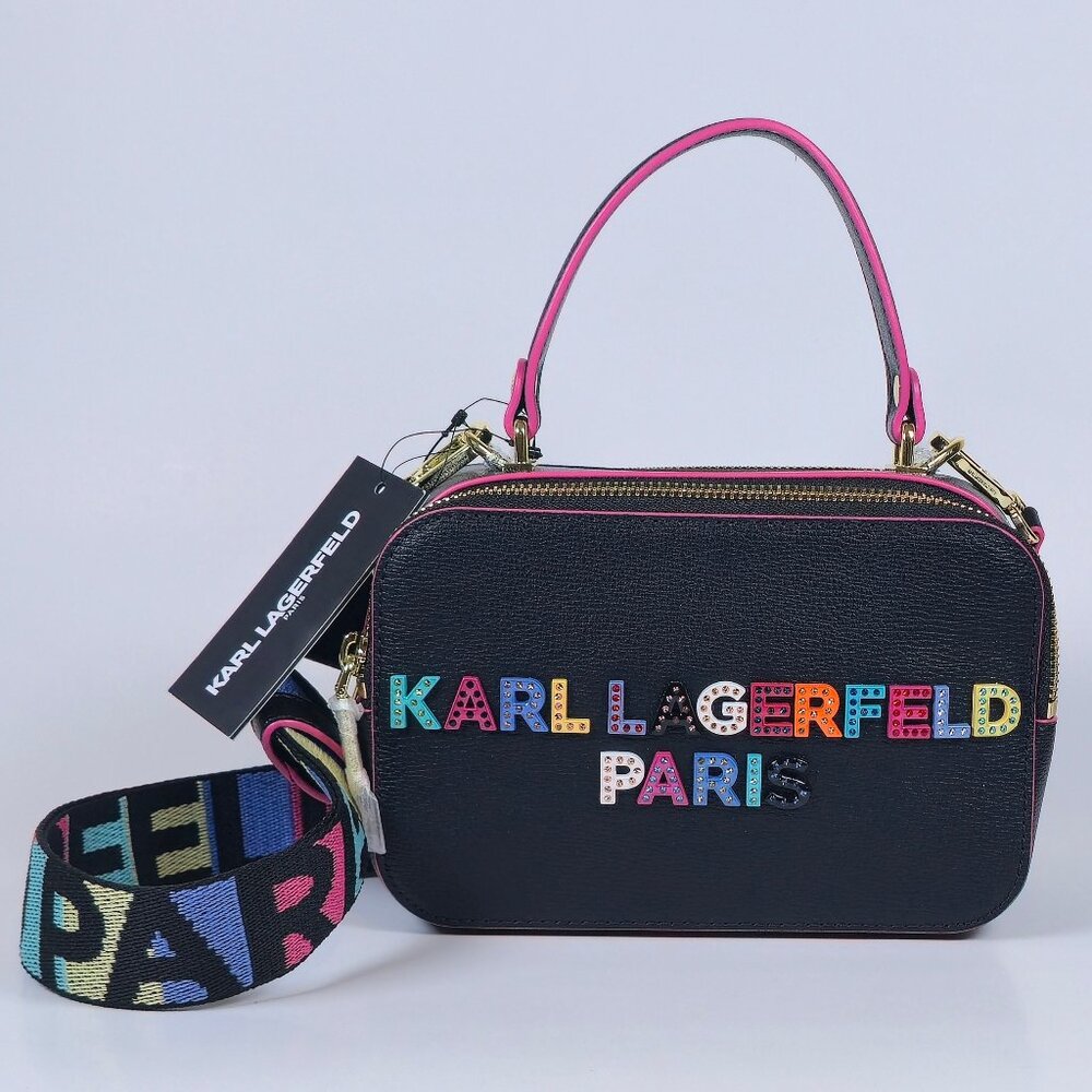 Karl Lagerfeld Paris Simone Bag A‎ Touch of Color And Iconic Style